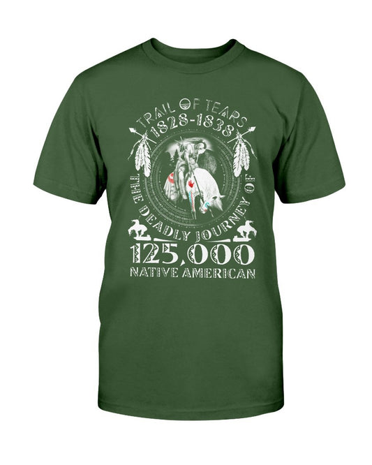 WelcomeNative Trail of Tear T Shirt, Native Ameirican Shirt