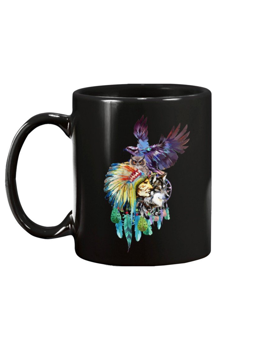 WelcomeNative Bird Colors Mug, Native Mug, Native American Mug