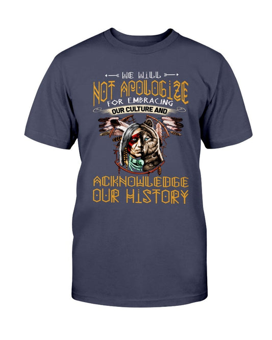 WelcomeNative Ackowledge History T Shirt, Native American Shirt