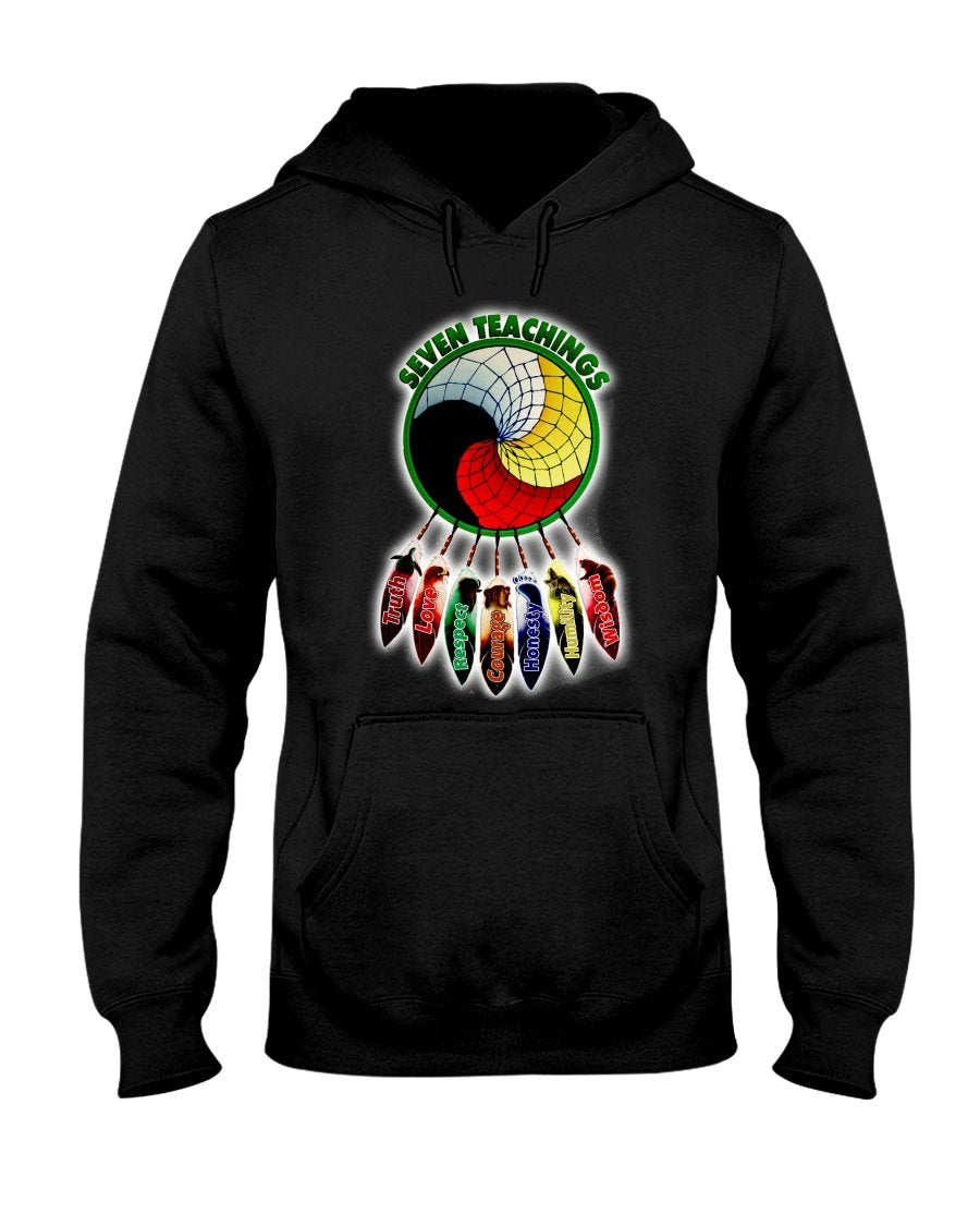 WelcomeNative Seven teaching T Shirt, Native American Shirt
