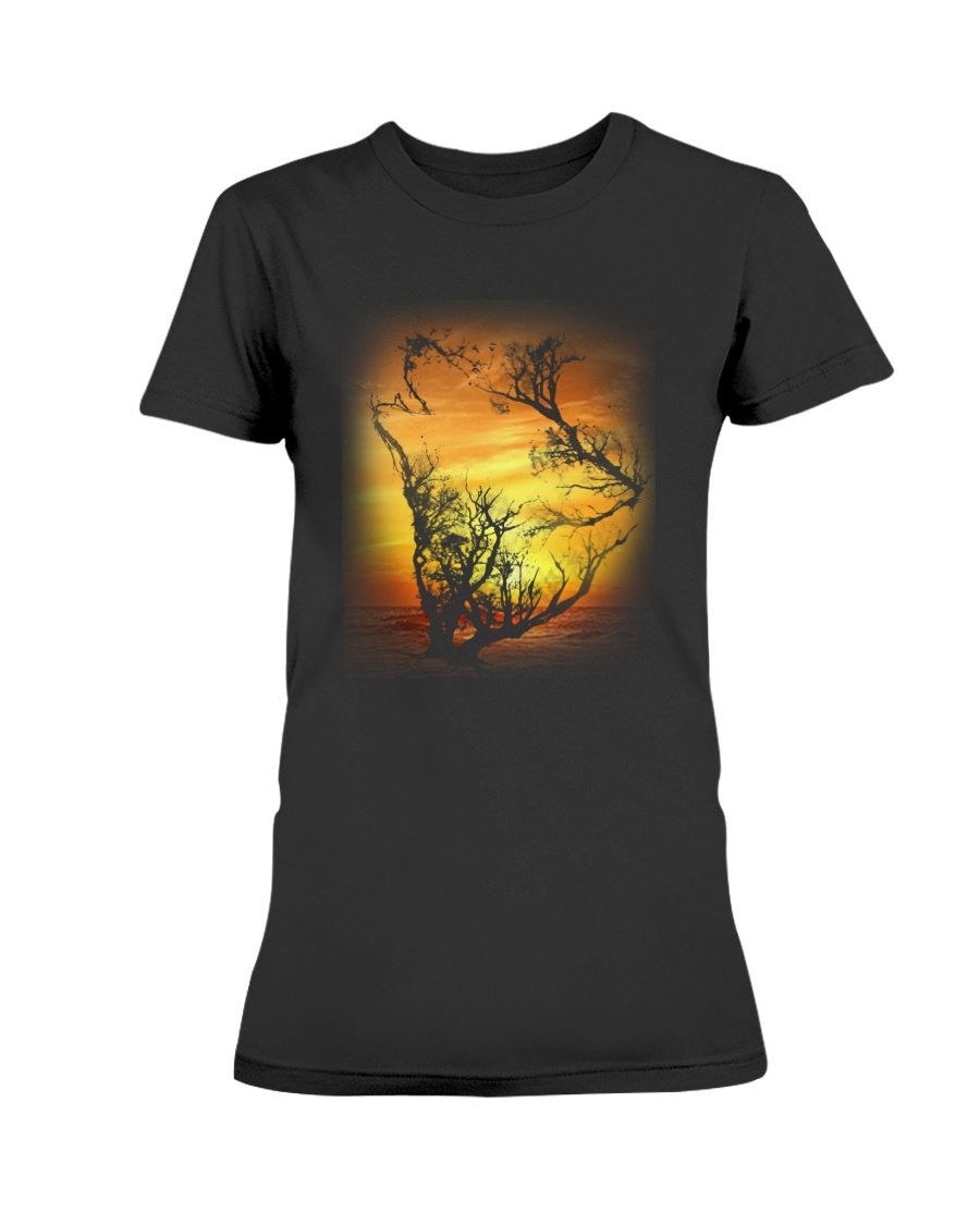 WelcomeNative Sun Set T Shirt, Native American Shirt