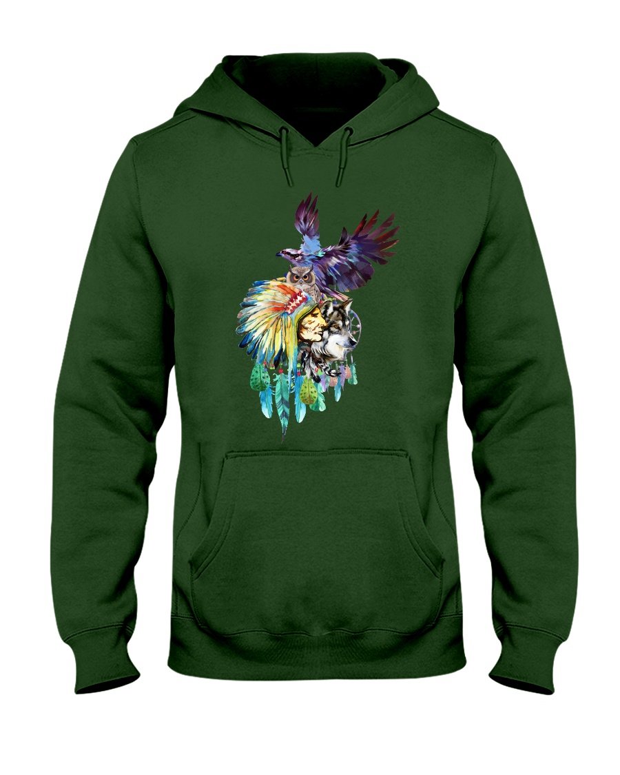 WelcomeNative Peacock T Shirt, Native American Shirt