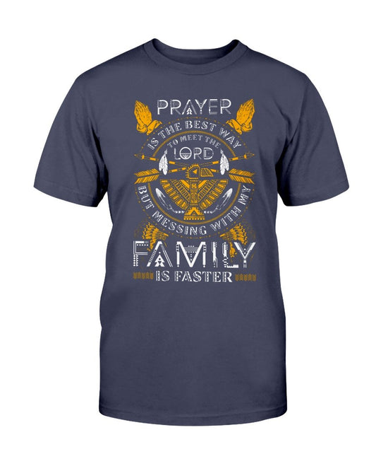 WelcomeNative Prayer Family T Shirt, Native Ameirican Shirt