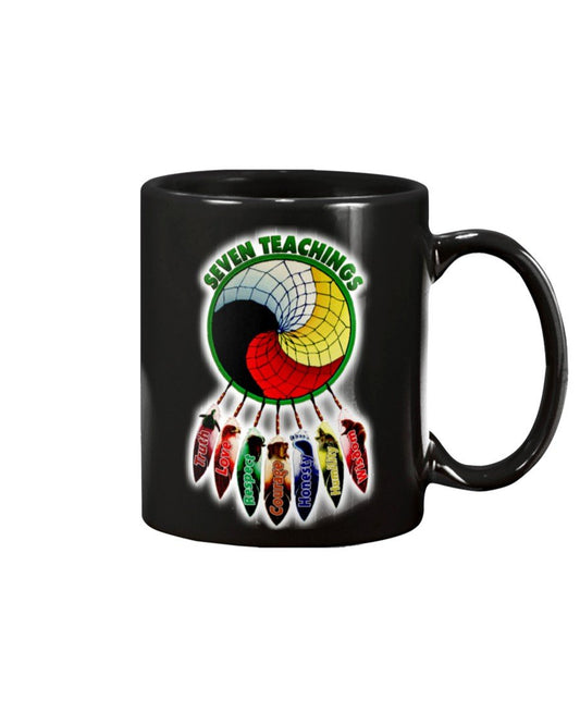WelcomeNative Seven colors Mug, Native Mug, Native American Mug