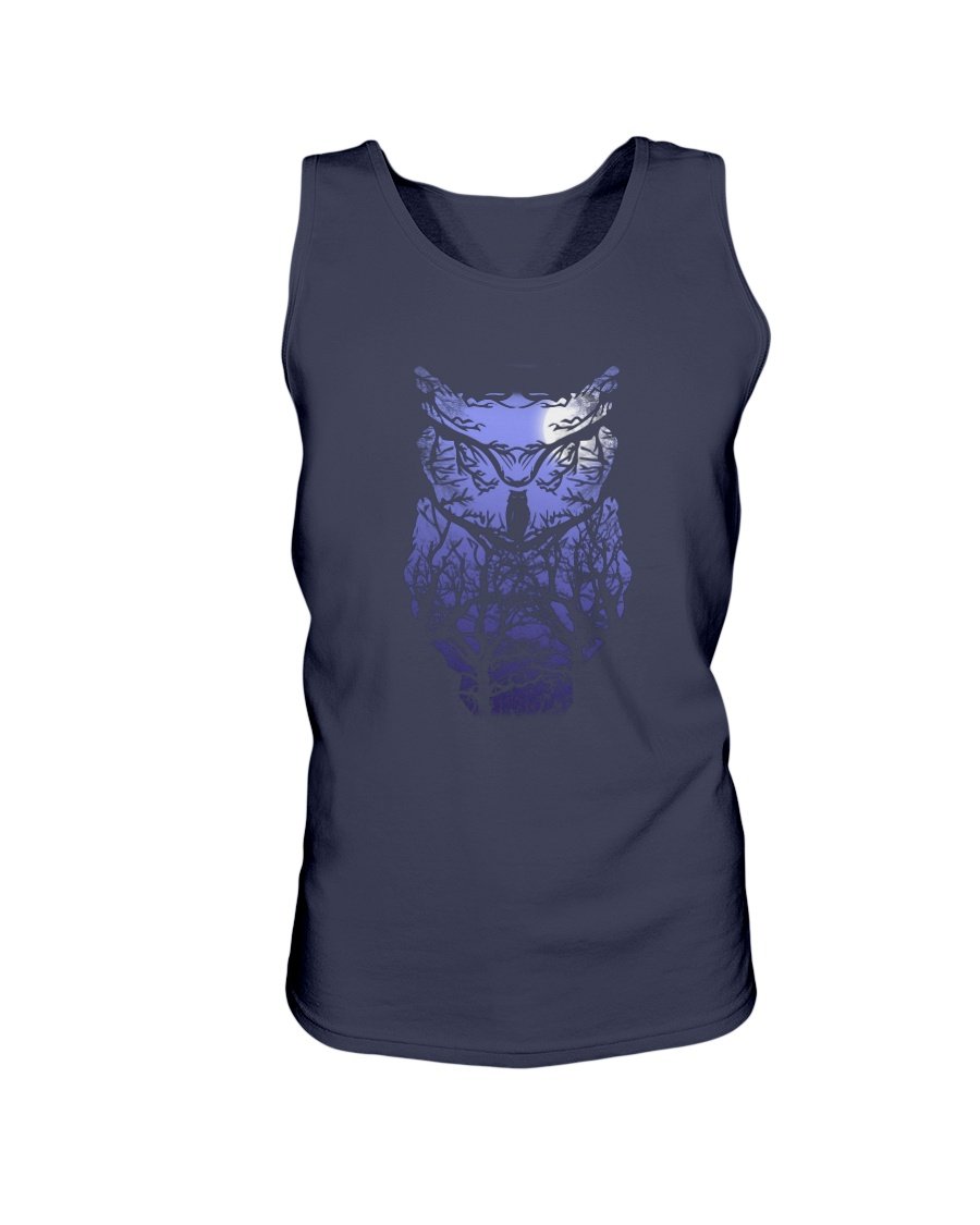 WelcomeNative Blue Owl T Shirt, Native Ameirican Shirt