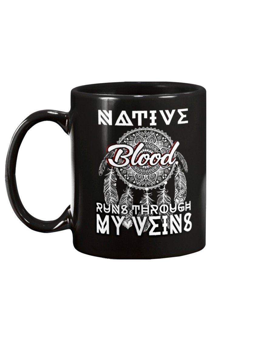 WelcomeNative Native Blood Mug, Native Mug, Native American Mug