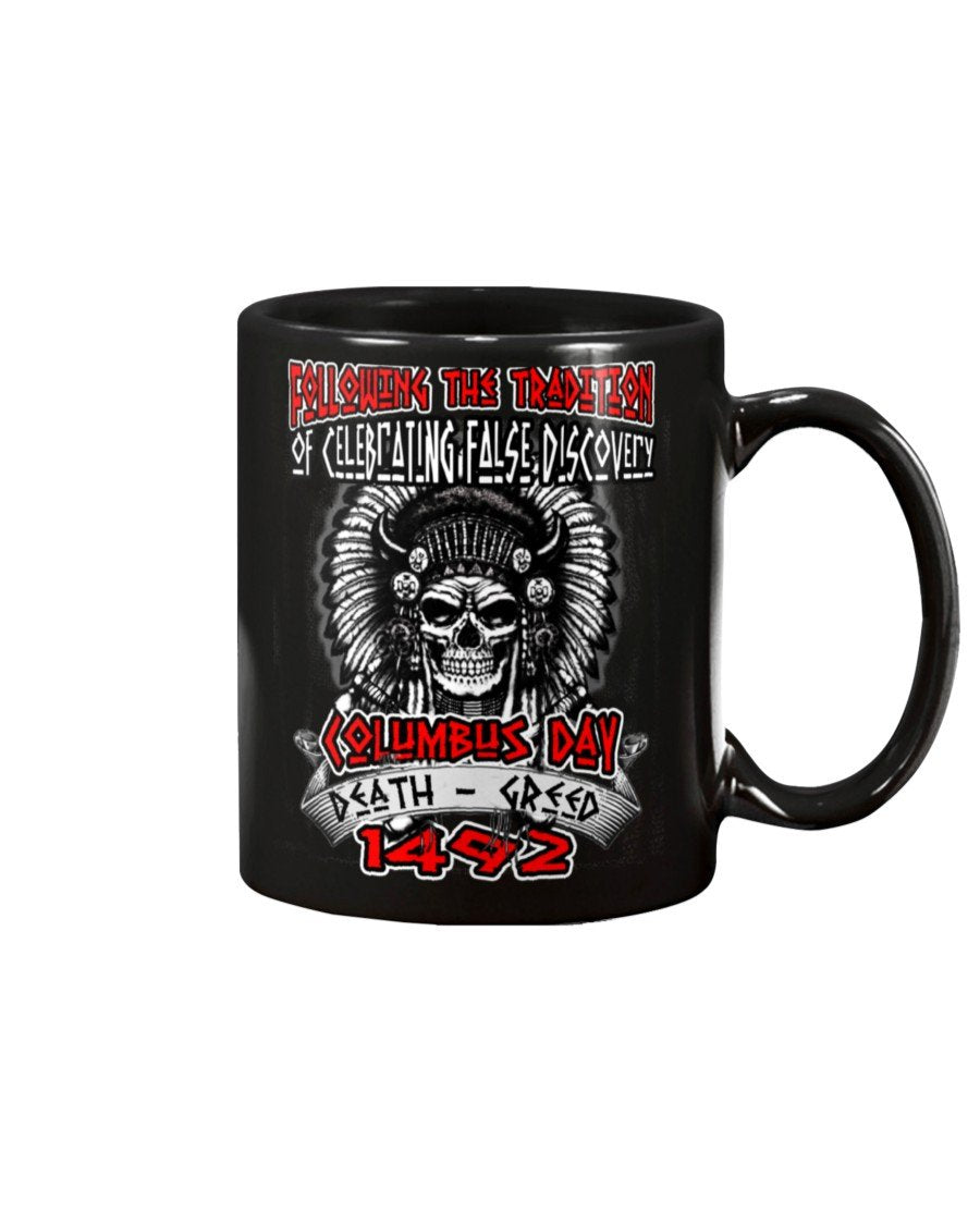 WelcomeNative Columbus Day Mug, Native Mug, Native American Mug