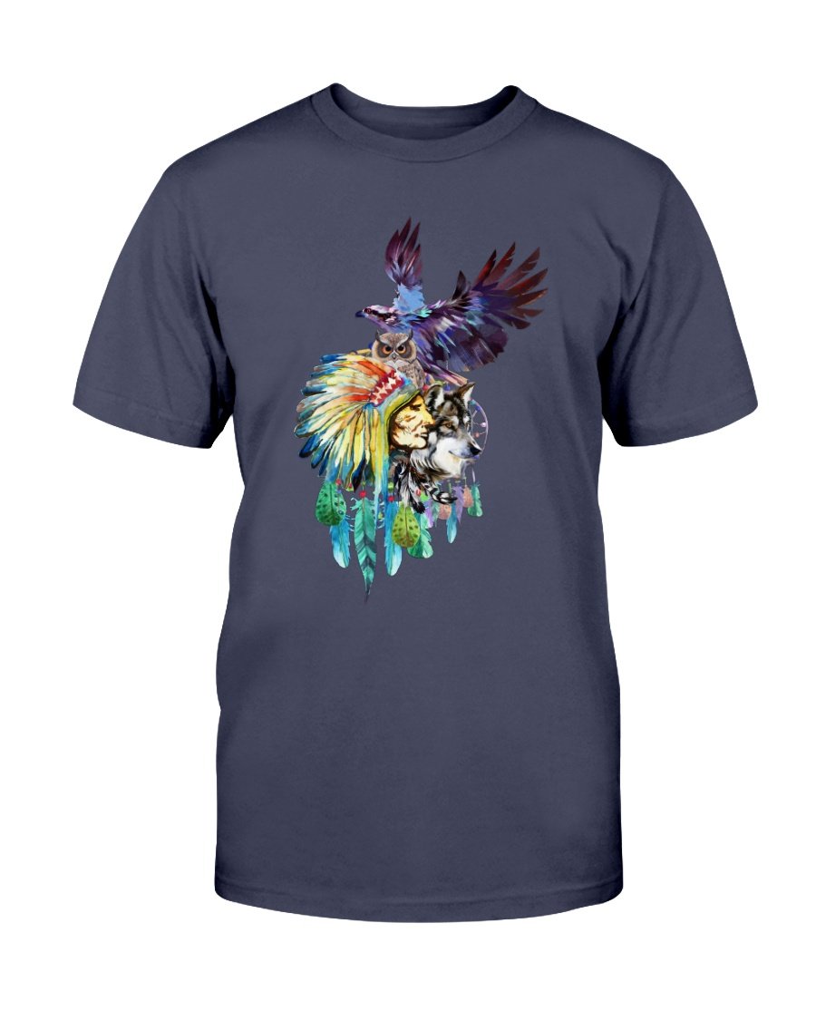 WelcomeNative Peacock T Shirt, Native American Shirt