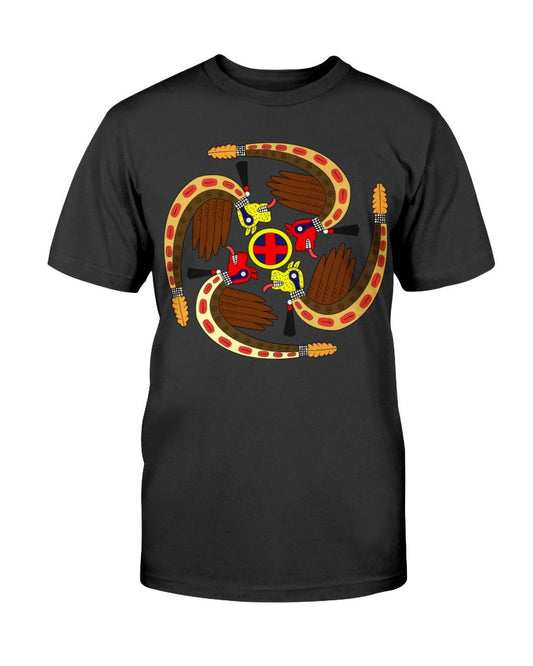 WelcomeNative Golden Dragon T Shirt, Native American Shirt
