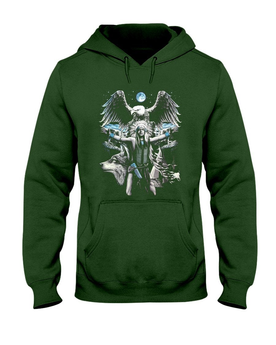 WelcomeNative Eagle Power 3D Dream Cloak, All Over Print Dream Cloak, Native American