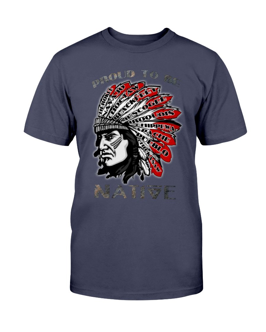 WelcomeNative Headdress Native T Shirt, Native American Shirt