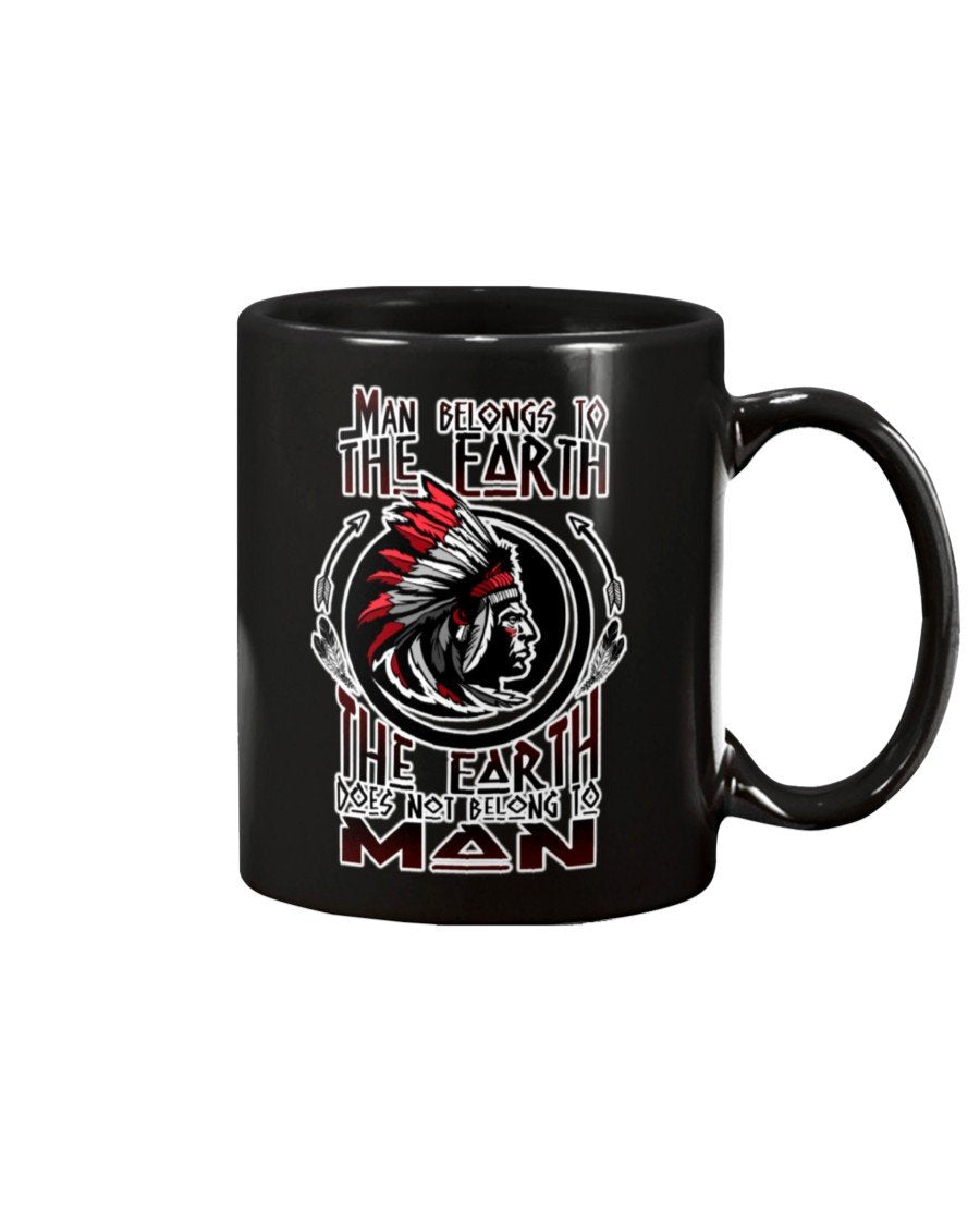 WelcomeNative Headdress Man 2 Mug, Native Mug, Native American Mug