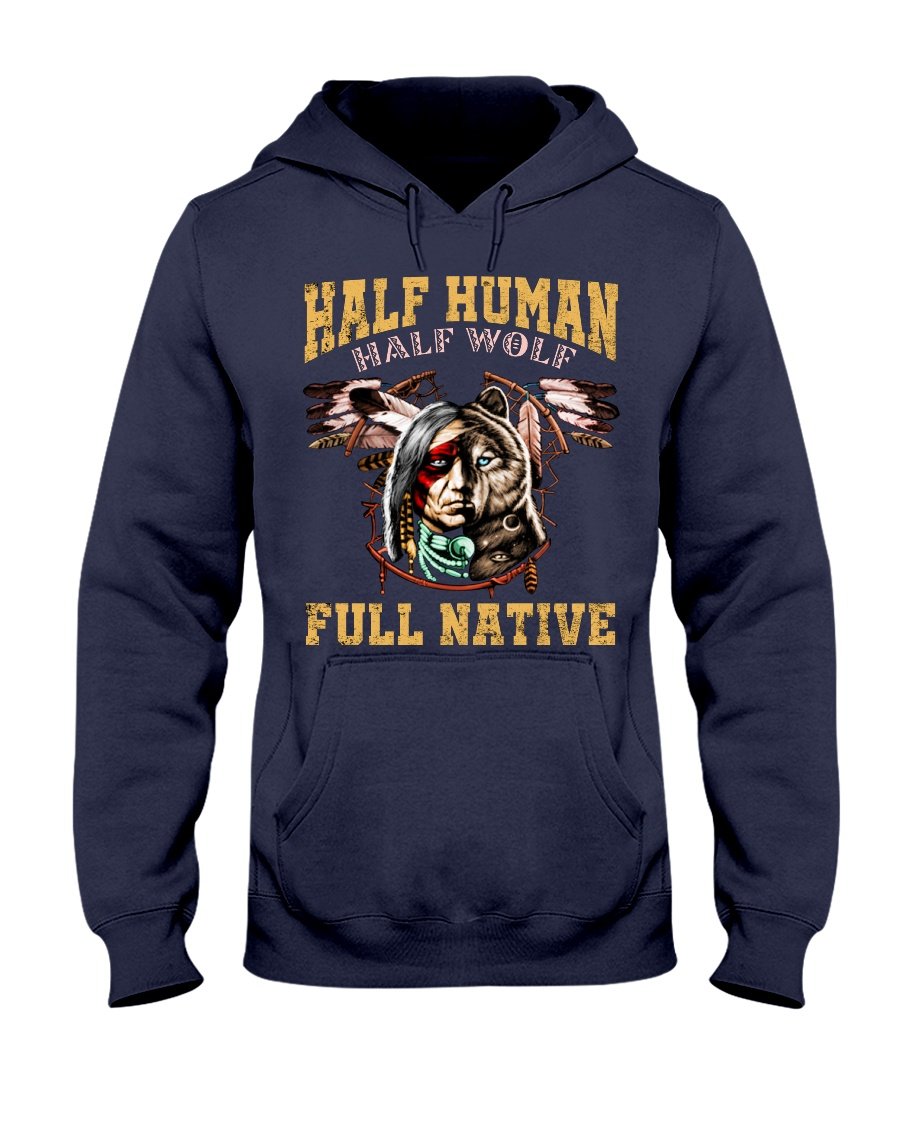 WelcomeNative Half Human T Shirt, Native American Shirt