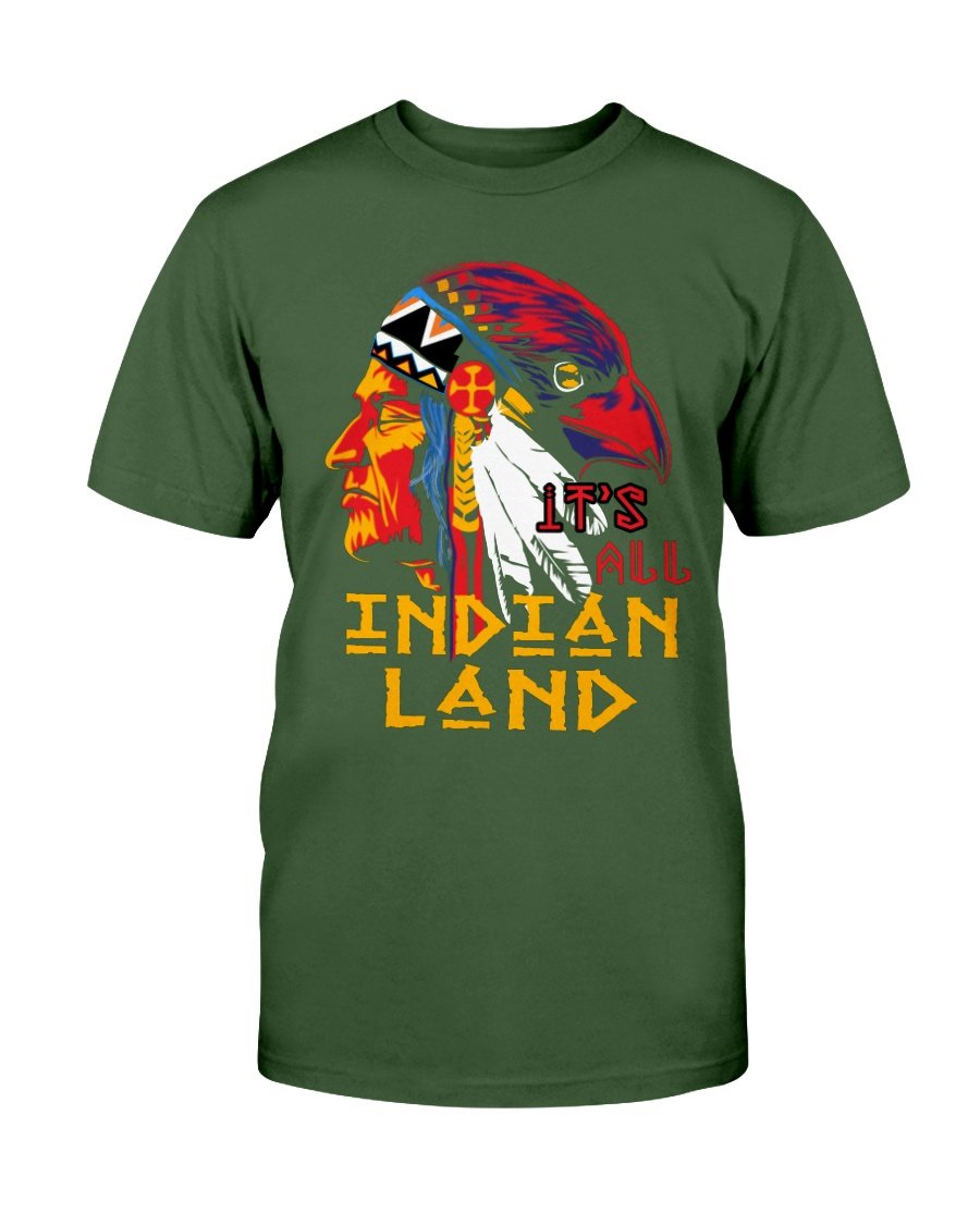 WelcomeNative Indian Land T Shirt, Native American Shirt
