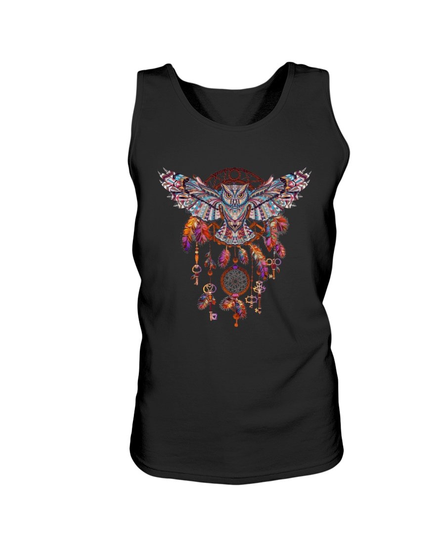 WelcomeNative Dreamcatcher Owl T Shirt, Native Ameirican Shirt