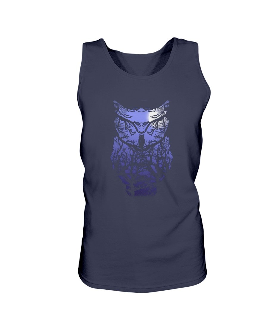 WelcomeNative Blue Owl T Shirt, Native American Shirt