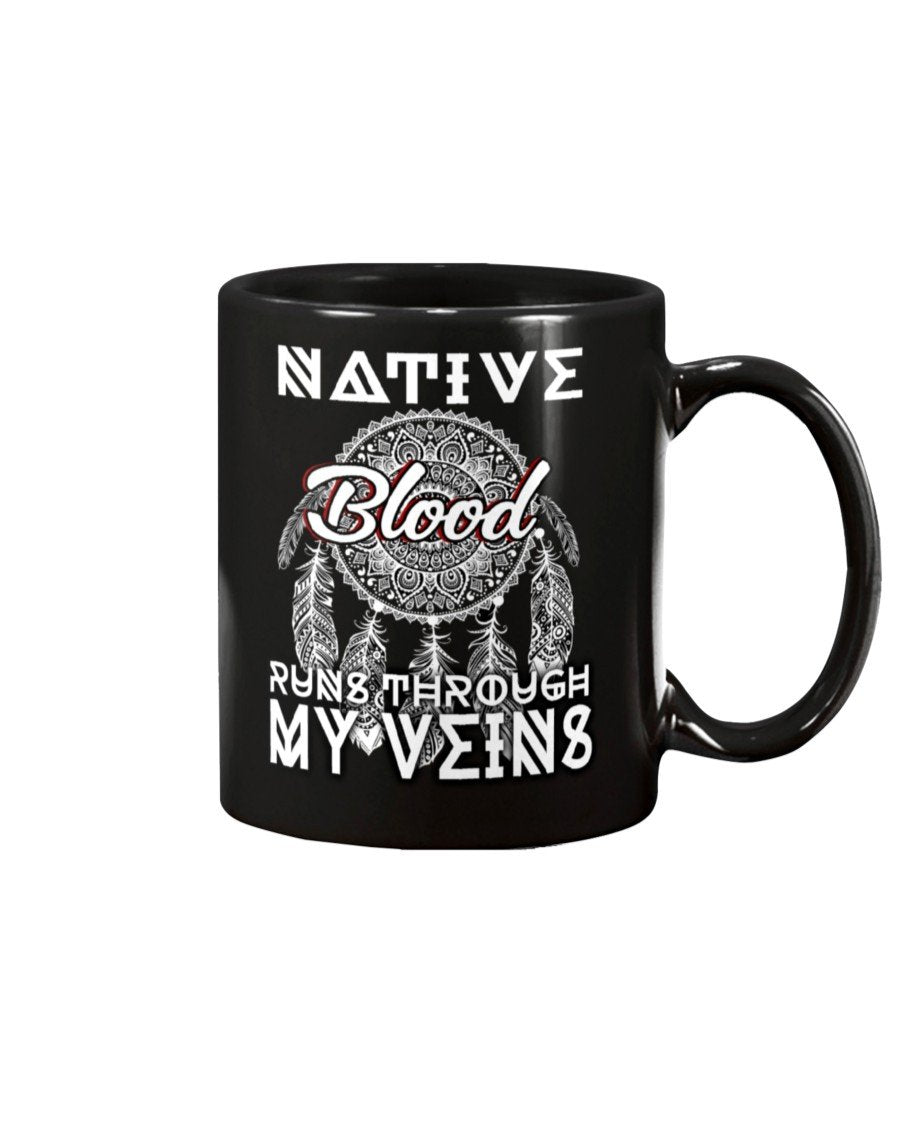 WelcomeNative Native Blood Mug, Native Mug, Native American Mug