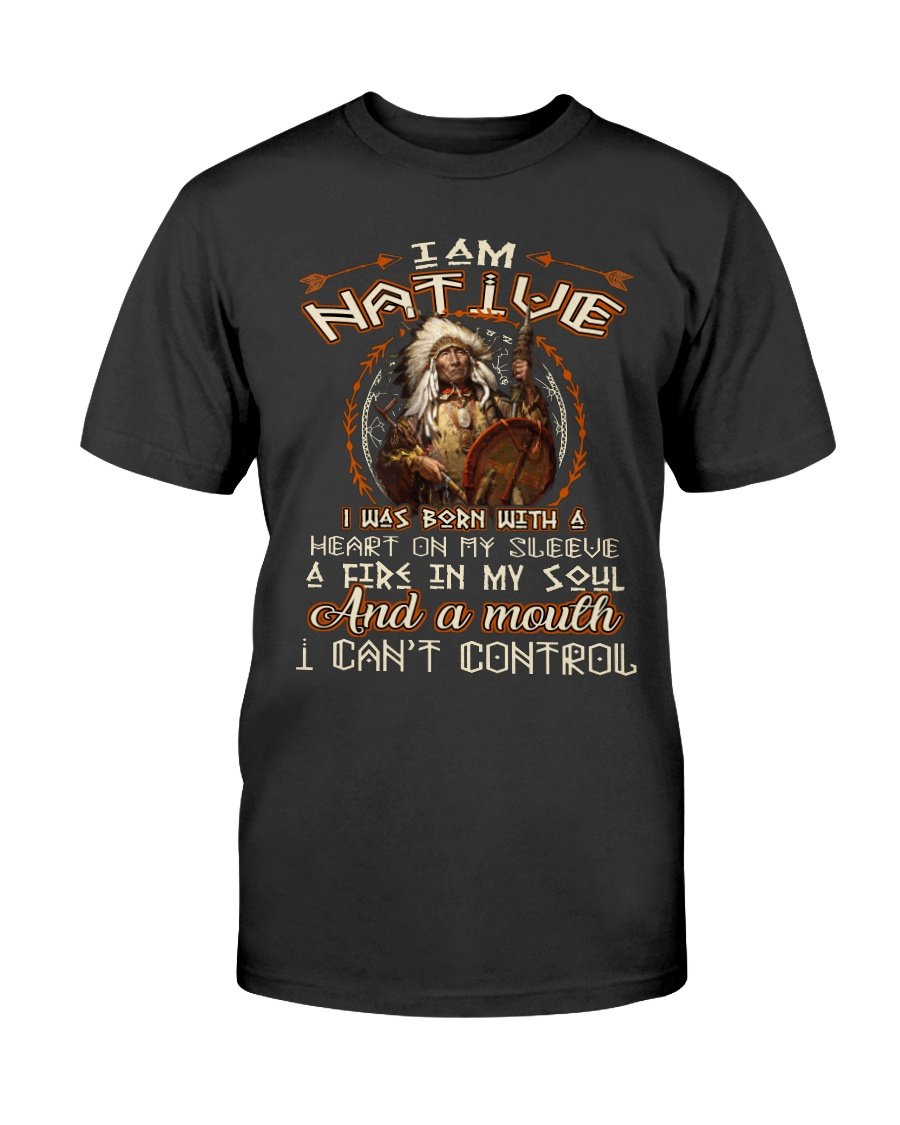 WelcomeNative Native Heart T Shirt, Native American Shirt