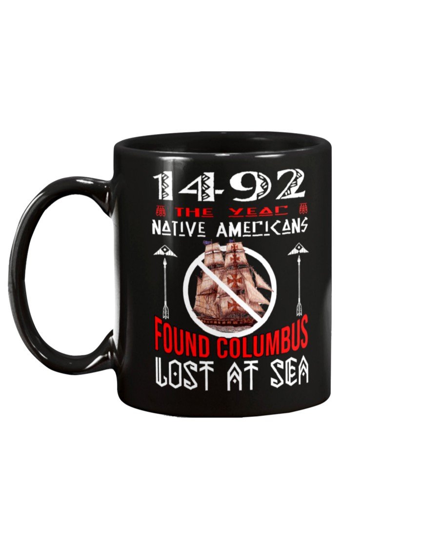 WelcomeNative Found Columbus Mug, Native Mua, Native American Mug