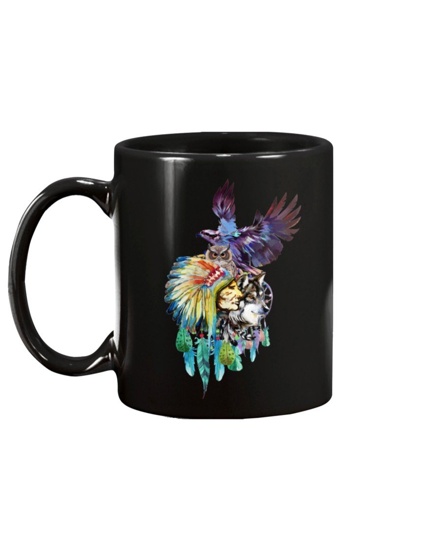 WelcomeNative Bird Colors Mug, Native Mug, Native American Mug