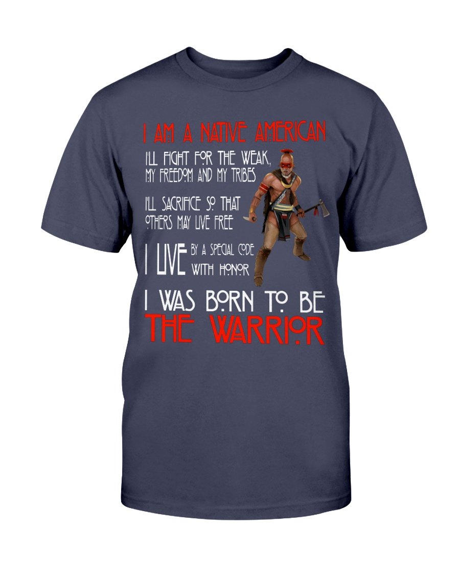 WelcomeNative The Warrior T Shirt, Native Ameirican Shirt