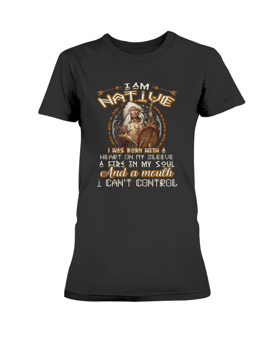 WelcomeNative Native Heart T Shirt, Native American Shirt