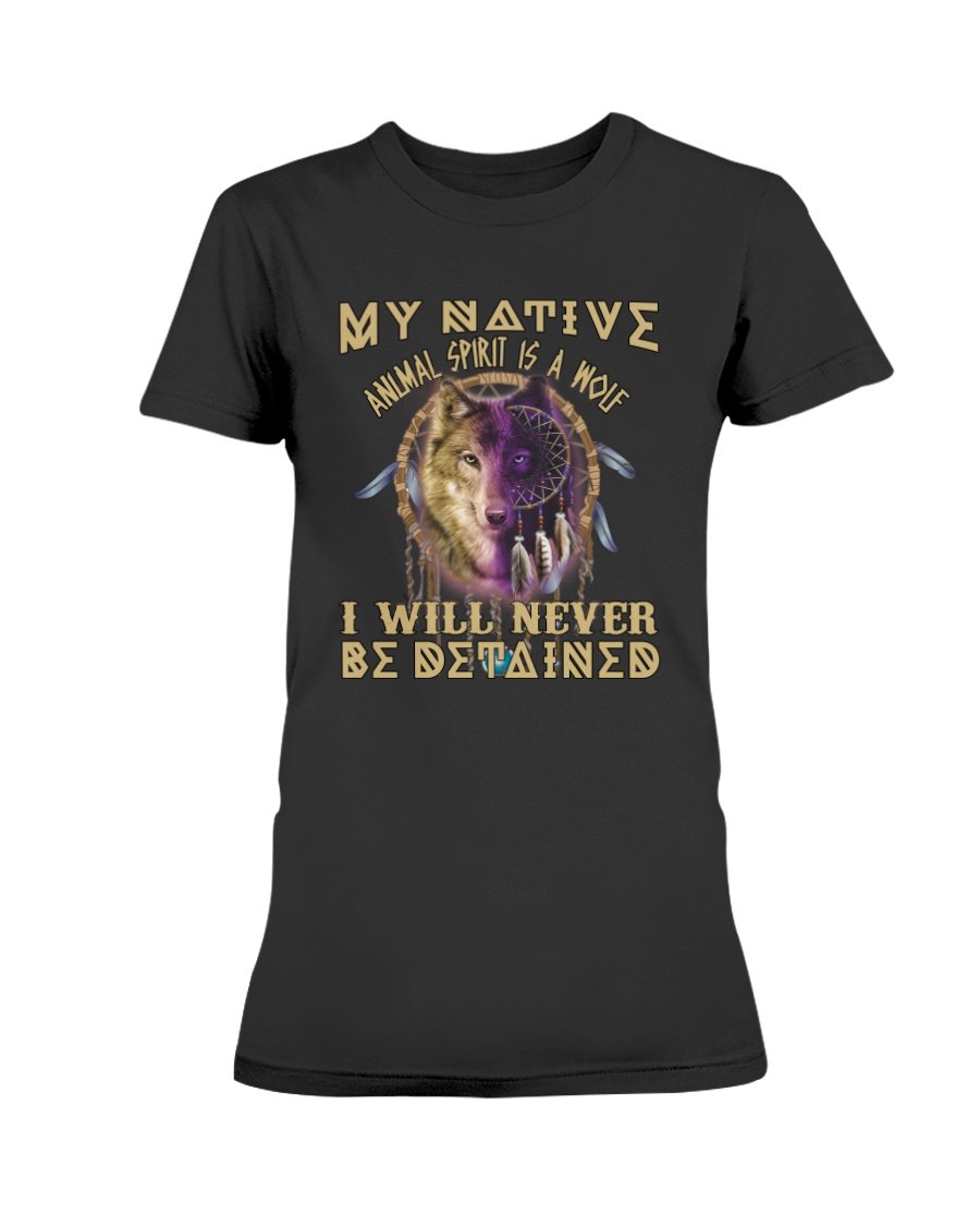 WelcomeNative Wild Wolf T Shirt, Native American Shirt