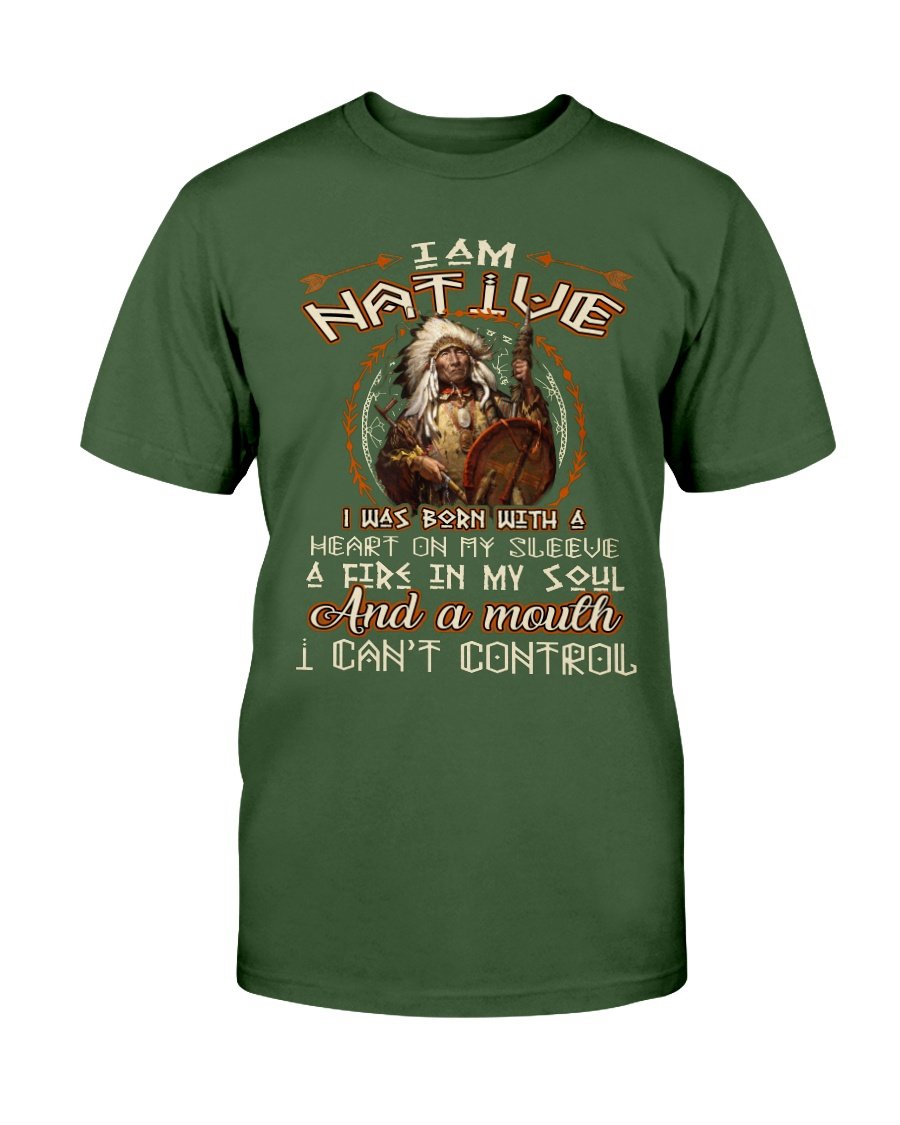 WelcomeNative Native Heart T Shirt, Native American Shirt