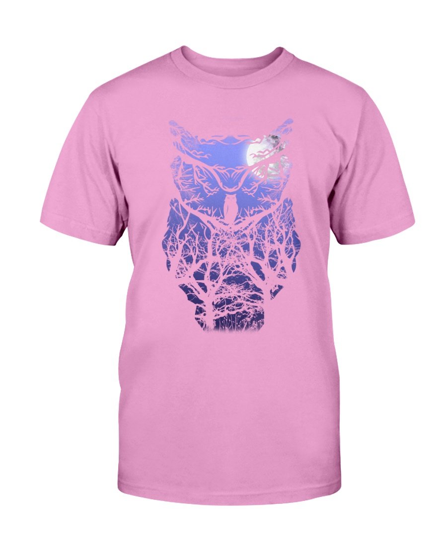 WelcomeNative Blue Owl T Shirt, Native American Shirt