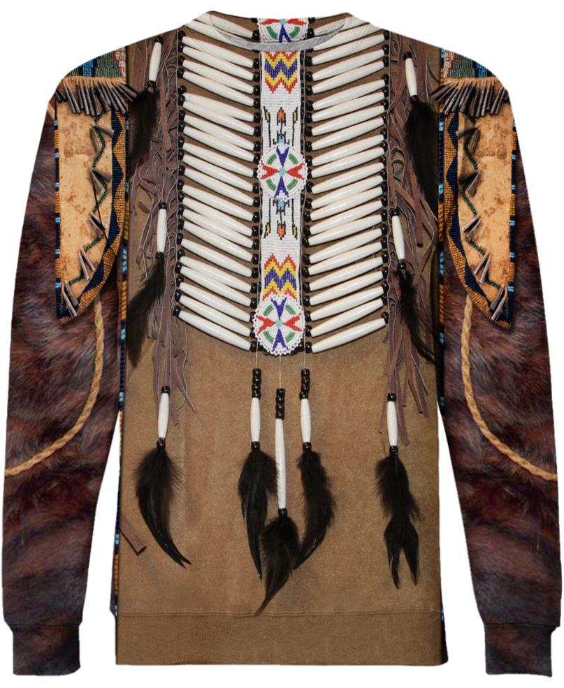 WelcomeNative Native American Ooze 3D Hoodie, All Over Print Hoodie, Native American