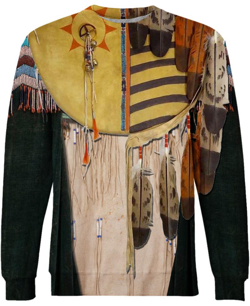 WelcomeNative Native shields 3D Hoodie, All Over Print Hoodie, Native American
