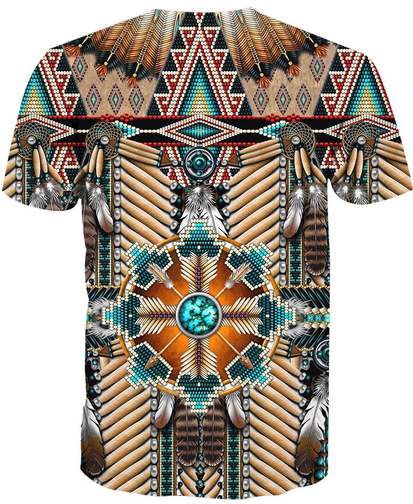 WelcomeNative Native Feather Bedding Set, 3D Bedding Set, All Over Print, Native American