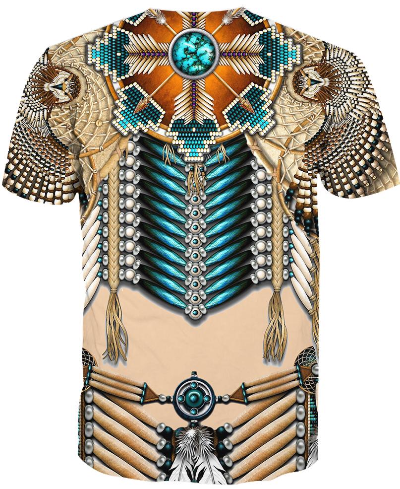 WelcomeNative Border Motifs 3D Hoodie, All Over Print Hoodie, Native American