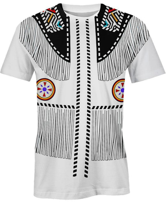 WelcomeNative White Culture 3D Hoodie, All Over Print Hoodie, Native American