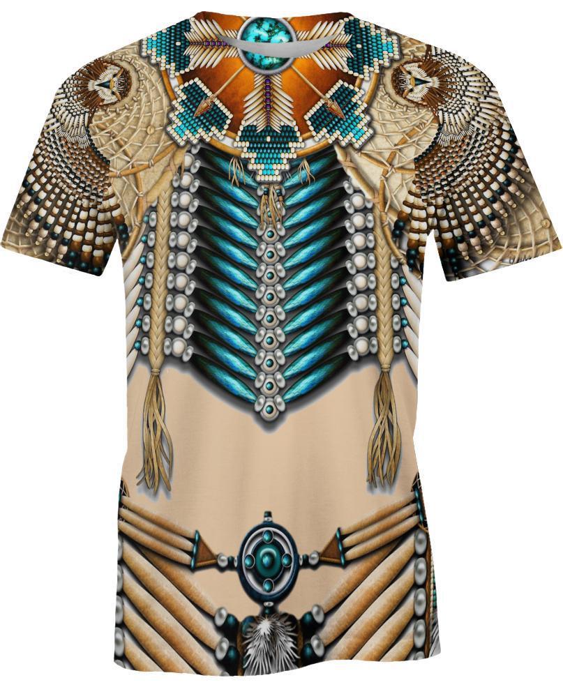 WelcomeNative Border Motifs 3D Hoodie, All Over Print Hoodie, Native American