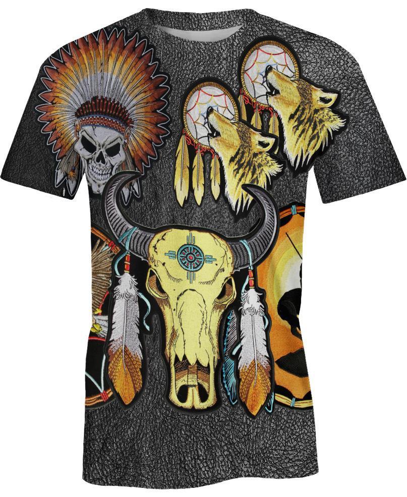 WelcomeNative Native Buffalo 3D Hoodie, All Over Print Hoodie, Native American