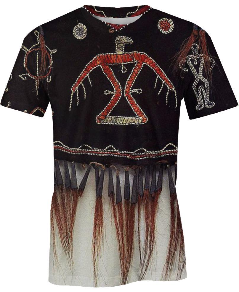 WelcomeNative Black Pattern 3D Hoodie, All Over Print Hoodie, Native American