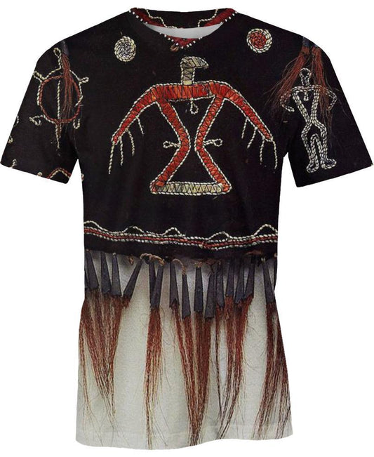 WelcomeNative Black Pattern 3D Hoodie, All Over Print Hoodie, Native American