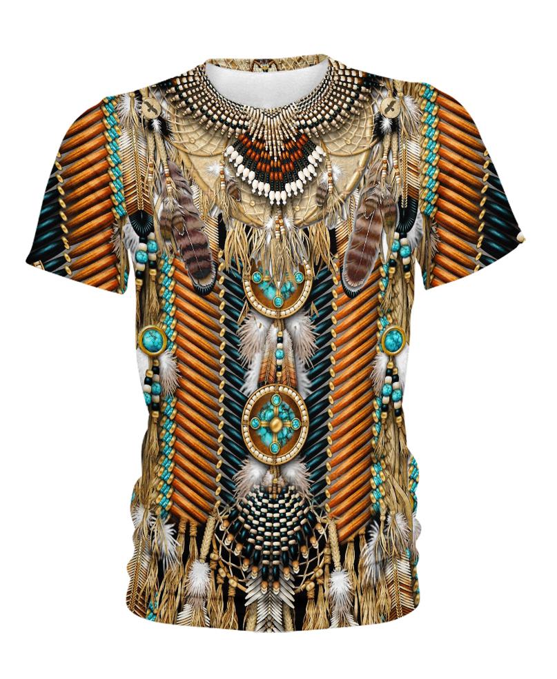 WelcomeNative Native Feather Bedding Set, 3D Bedding Set, All Over Print, Native American
