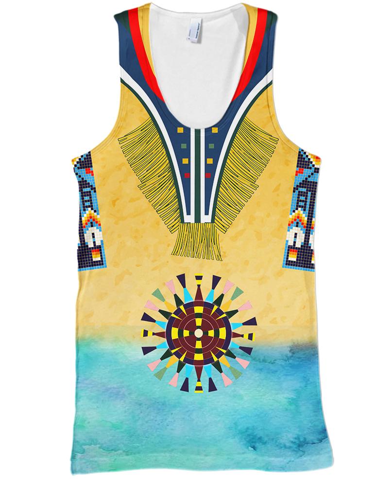 Welcomenatives Native Pattern Legging, 3D Legging, All Over Print Legging