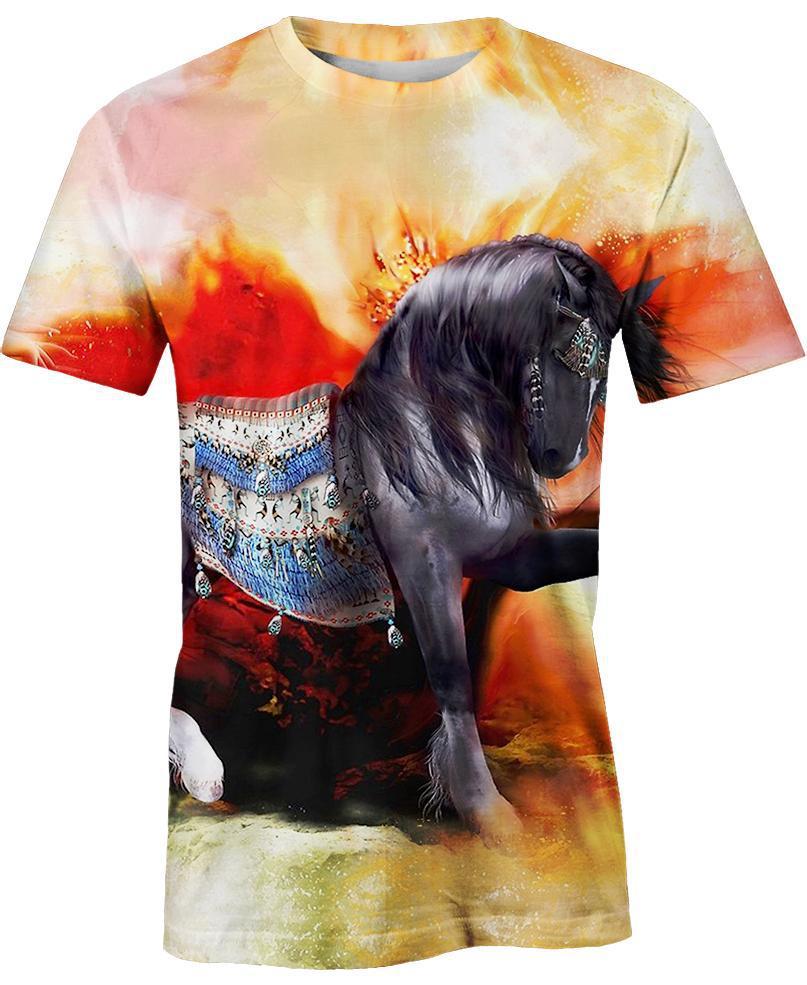 WelcomeNative Native Horse 3D Hoodie, All Over Print Hoodie, Native American