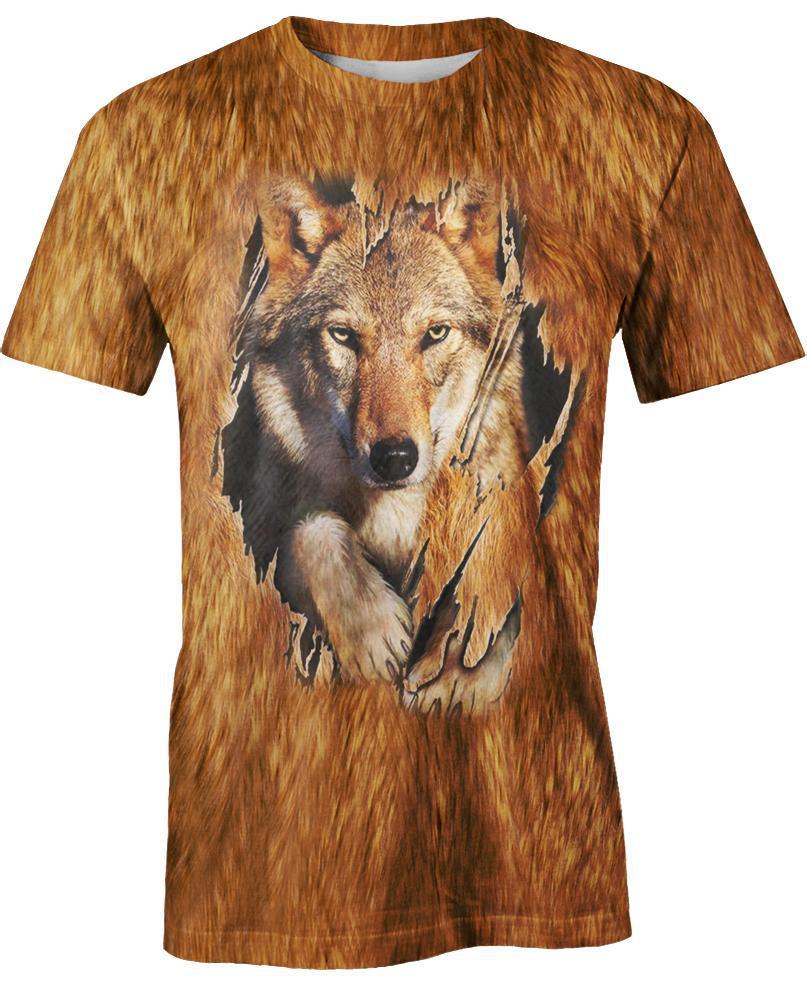 WelcomeNative Wolf Head 3D Hoodie, All Over Print Hoodie, Native American