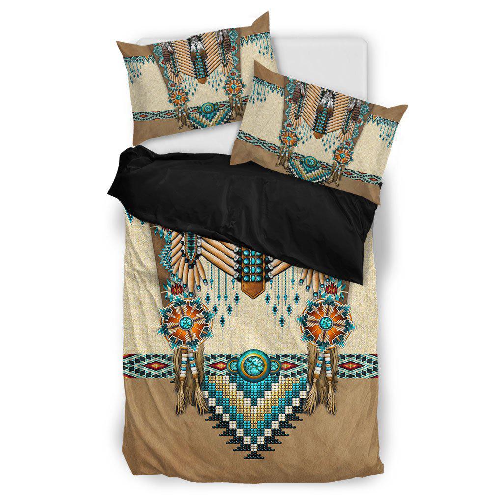 WelcomeNative Native Pattern Beautiful Bedding Set, 3D Bedding Set, All Over Print, Native American