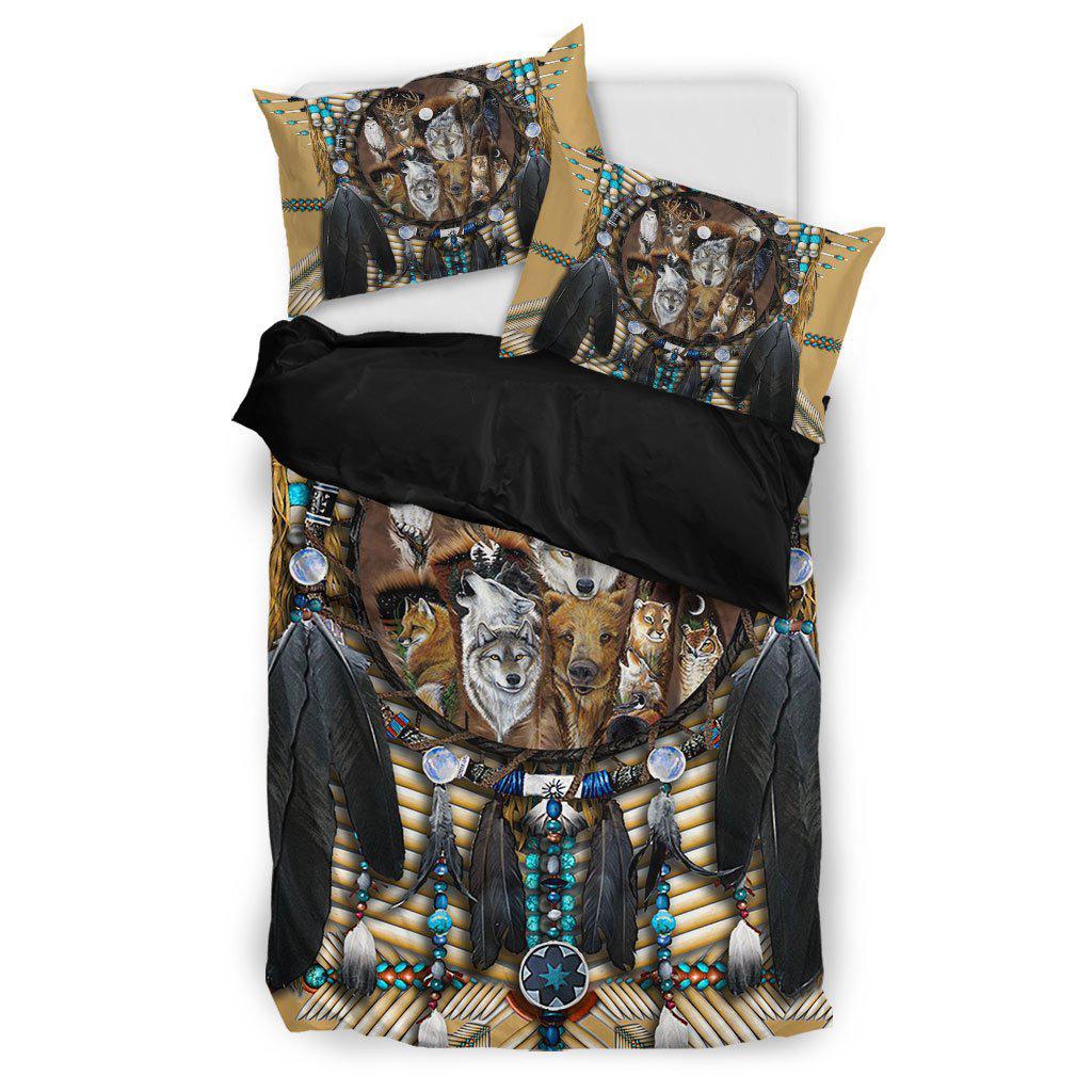 Vignette Printed Wolf