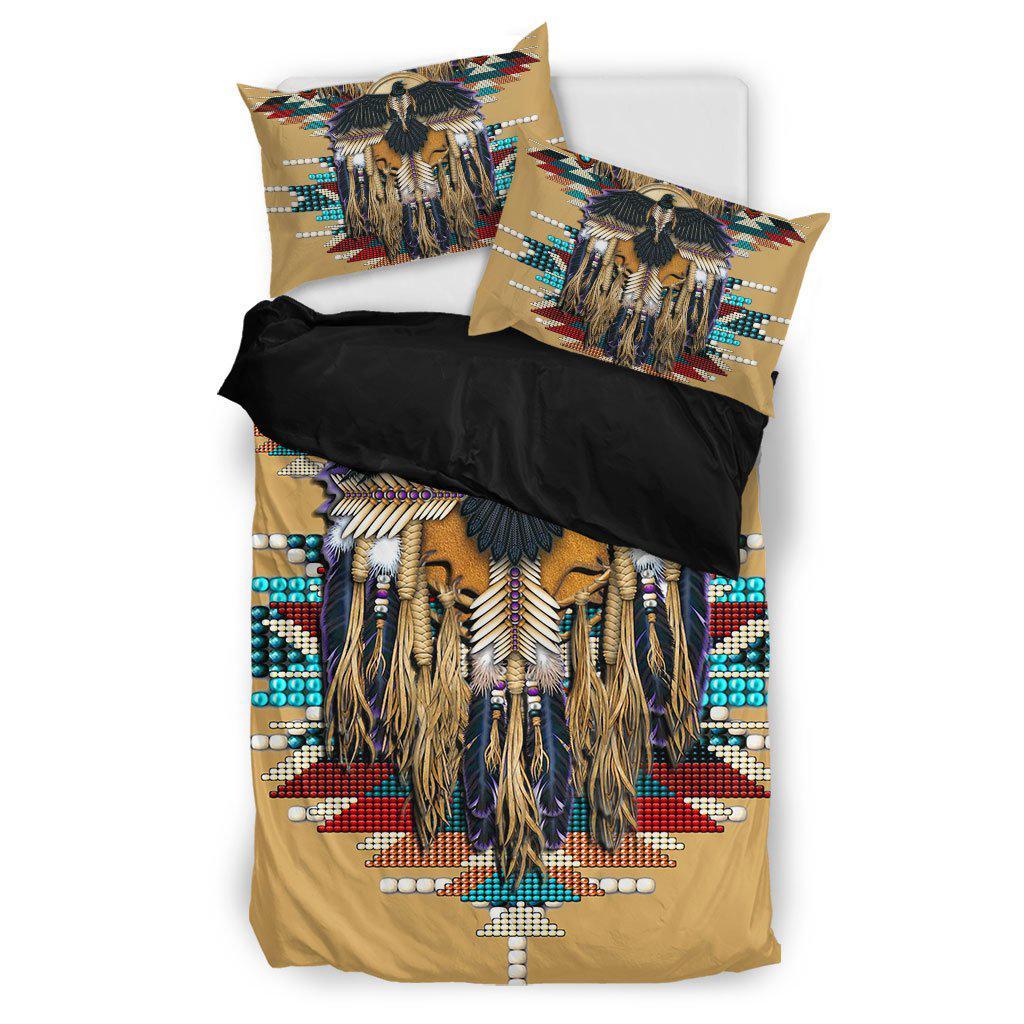 WelcomeNative Eagle Pattern Beautiful Bedding Set, 3D Bedding Set, All Over Print, Native American