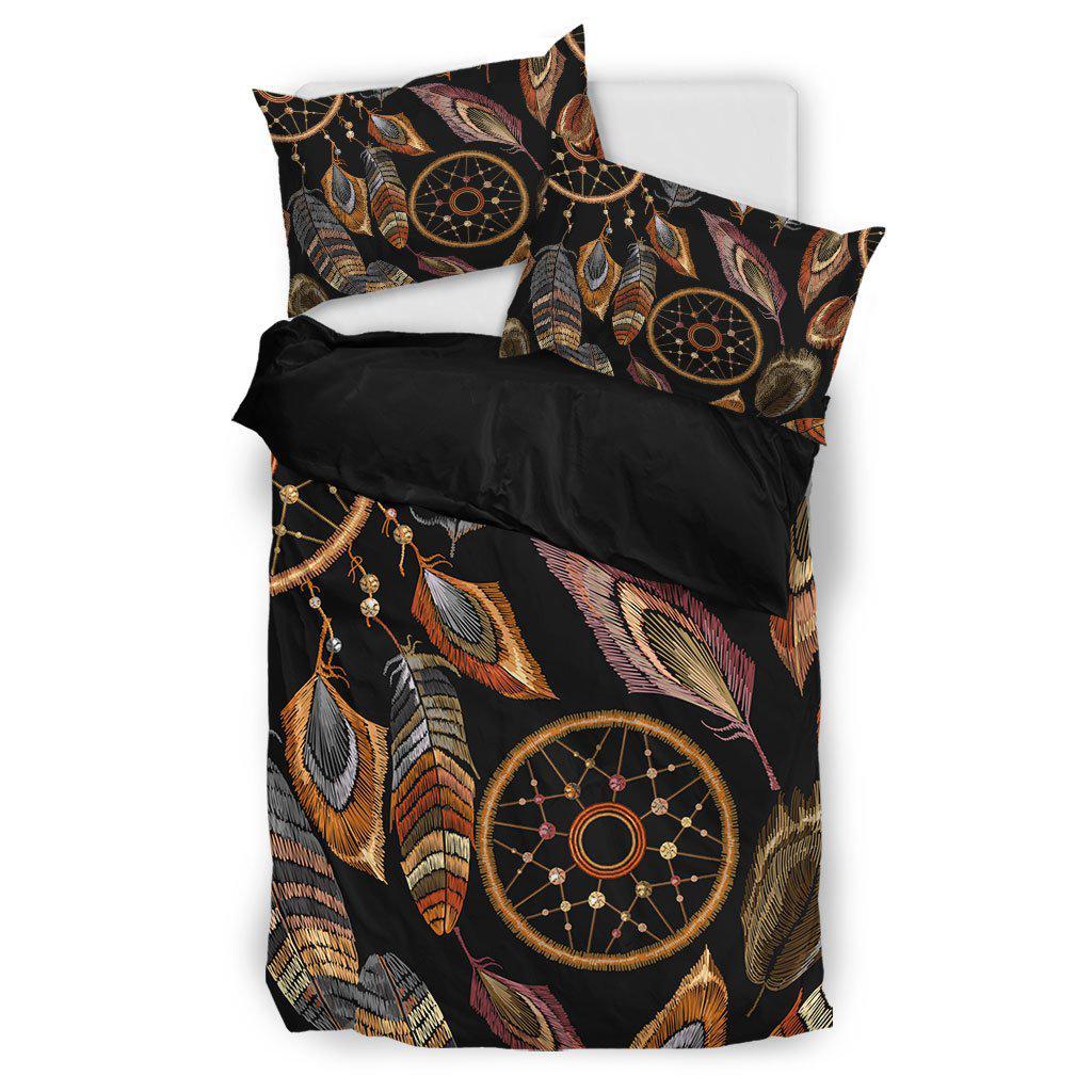 WelcomeNative Native Dreamcatcher Bedding Set, 3D Bedding Set, All Over Print, Native American