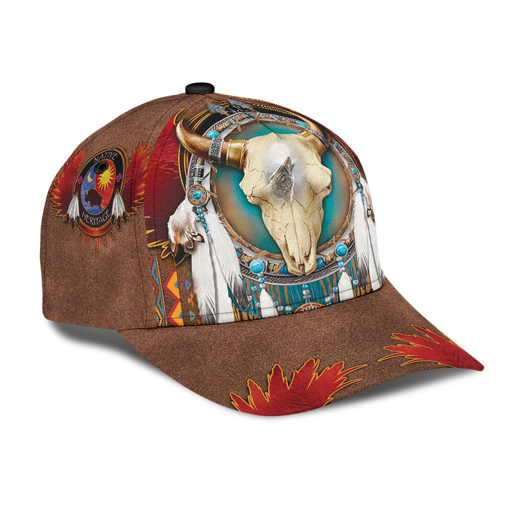 WelcomeNative Native American Cap, 3D Cap , All Over Print Cap