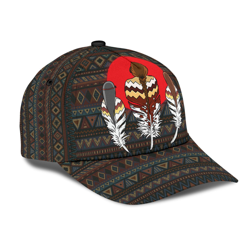 WelcomeNative Native American Cap, 3D Cap , All Over Print Cap
