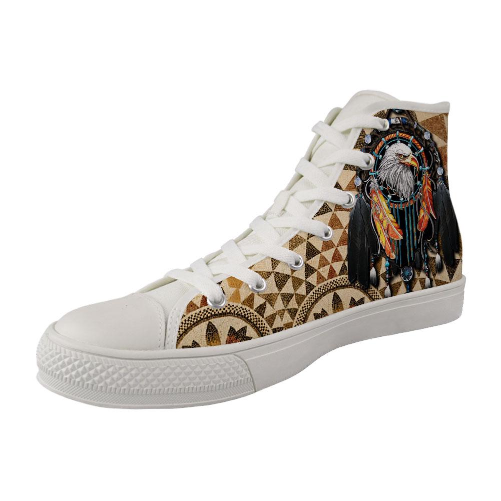 WelcomeNative Eagle Feather Shoes, 3D Shoes, All Over Print Shoes