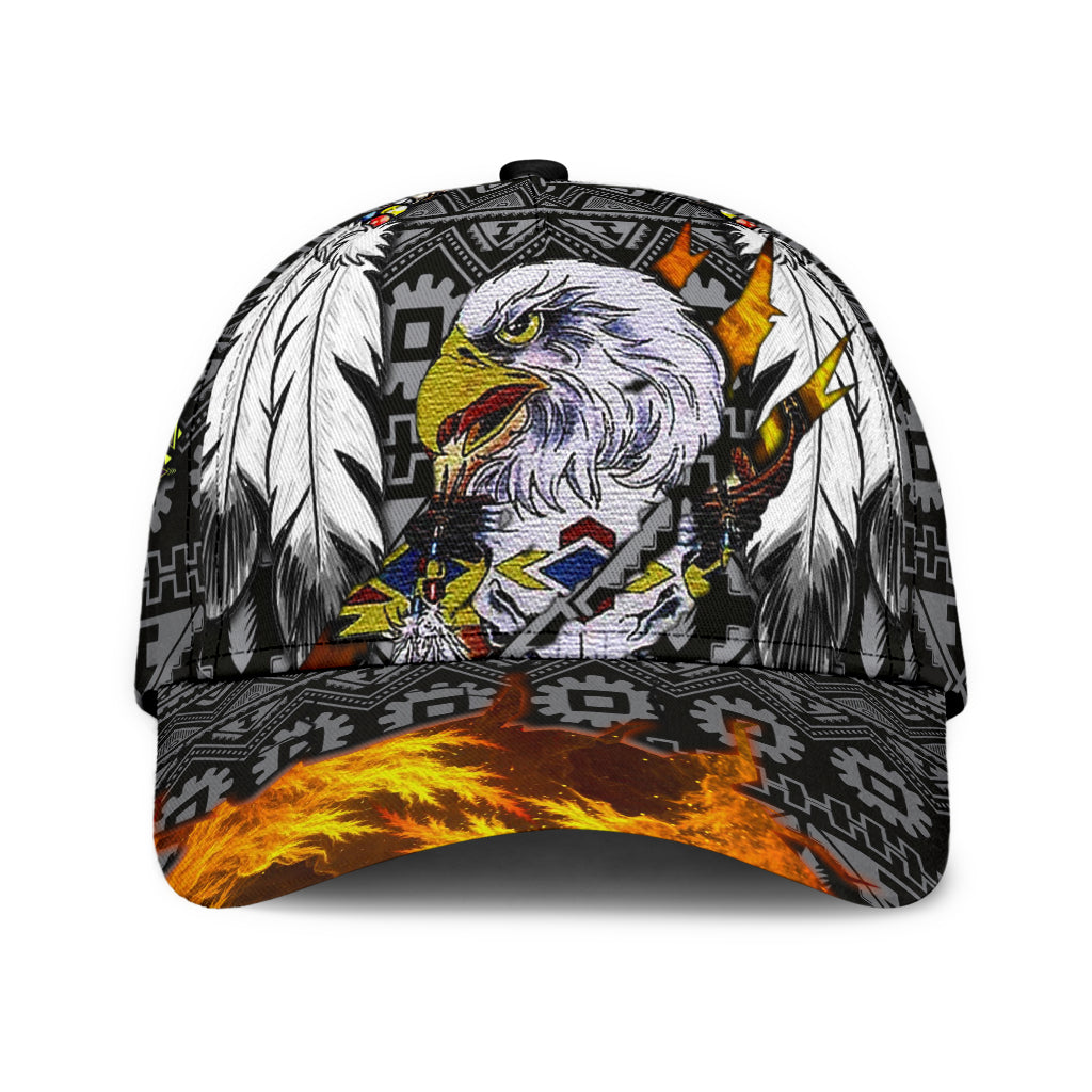 WelcomeNative Native American Cap, 3D Cap , All Over Print Cap